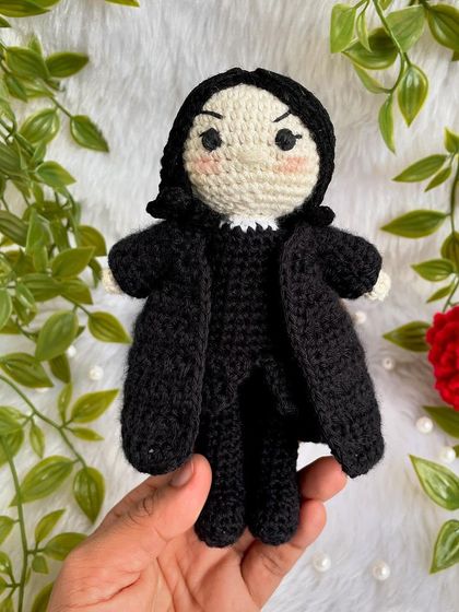 My first character from the Harry Potter series, Severus Snape. Dressed all in black with his signature hairstyle, this doll is a great gift for any Potterhead.