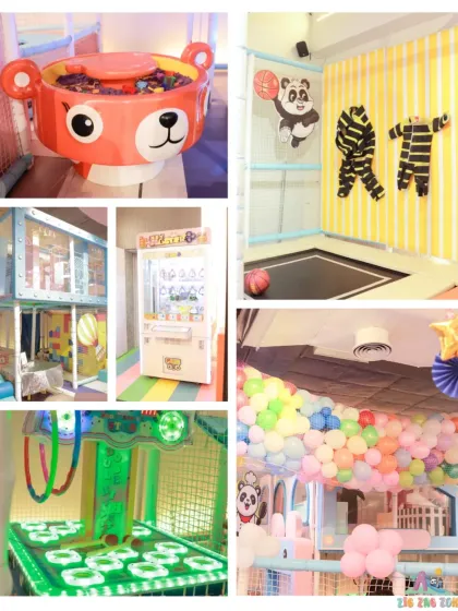 A Mickey Mouse themed birthday is always a classic! This party setup included a fun trampoline area, arcade games, and a colorful ball pit for endless entertainment.