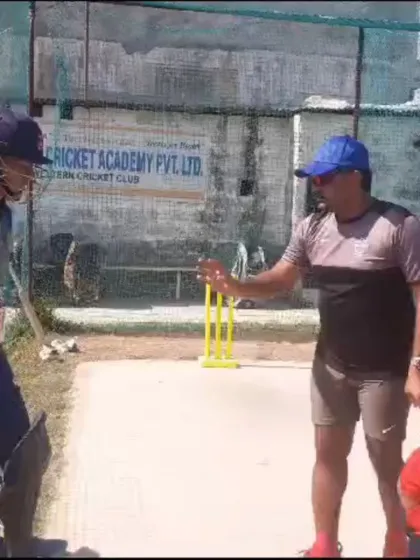 A memorable moment working on batting skills with Nepal National Cricket Team players, Kushal Bhurtel and Kushal Malla, both of whom are world record holders.