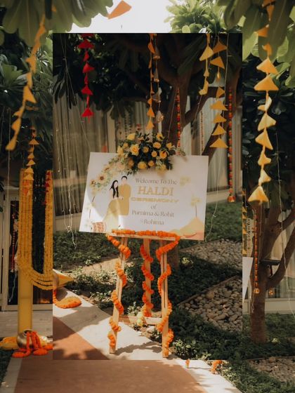 Vibrant Haldi & Mehendi Celebrations photo 61