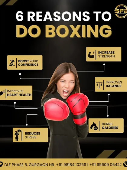 Here are six powerful reasons to start boxing today. It boosts confidence, increases strength, improves balance, burns calories, reduces stress, and improves heart health.