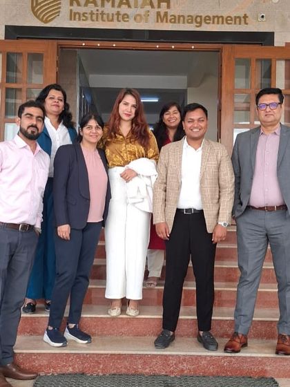 Another photo with the training team. We all bring different strengths to the table, which makes our collaborative sessions even more powerful for the students.