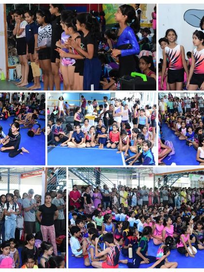 More moments of triumph from various competitions, showcasing our gymnasts with their medals, trophies, and proud coaches.