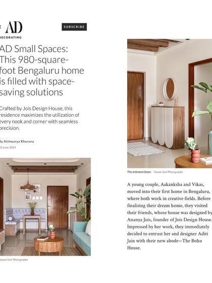 Jois Design House - Residential Interior Design & Build (Turnkey) Client Love & Press Features photo 9