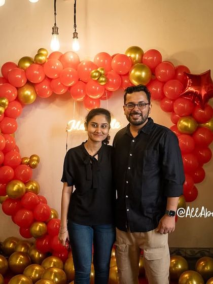 The happy couple posing after their successful proposal. We love being a part of these life-changing moments.