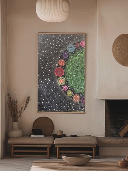 Mandala & Dot Art Wall Decor photo 21
