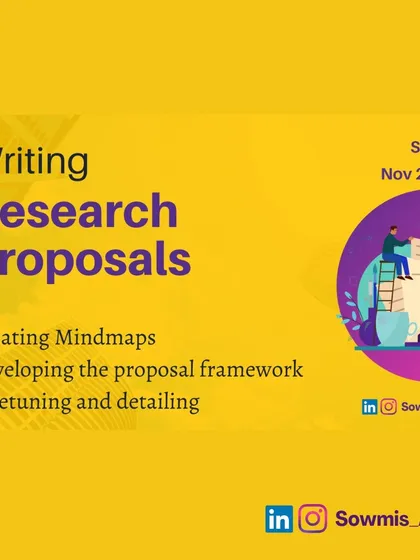 Day two of the workshop is all about structure. I guide participants through creating mind maps to organize their ideas, developing a solid proposal framework, and then fine-tuning the details to create a coherent and persuasive narrative.