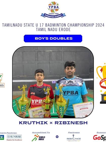 Yadav Pro Badminton Academy - Student-Athlete Development Program National & State Level Champions photo 42