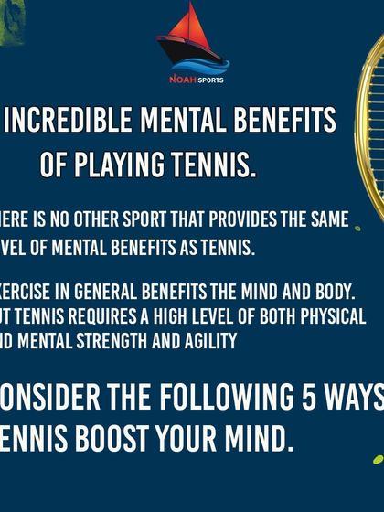 Noah Tennis Academy - Tennis Coaching Tennis for Life: Health & Mindset photo 9