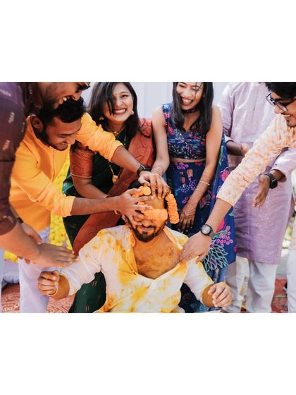Vibrant Haldi Moments photo 23