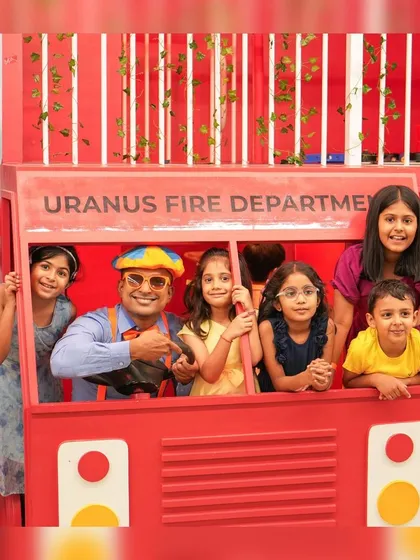 All aboard the fire truck with Blippi. We love hosting themed birthday parties and bringing kids' favorite characters to life for a truly special celebration.