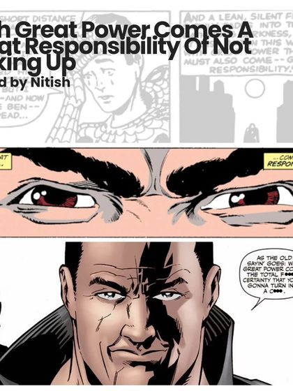 With great power comes great... well, you know the rest. This session, inspired by comic book lore from Spider-Man to The Punisher, explored themes of power, responsibility, and the moral complexities of being a hero.