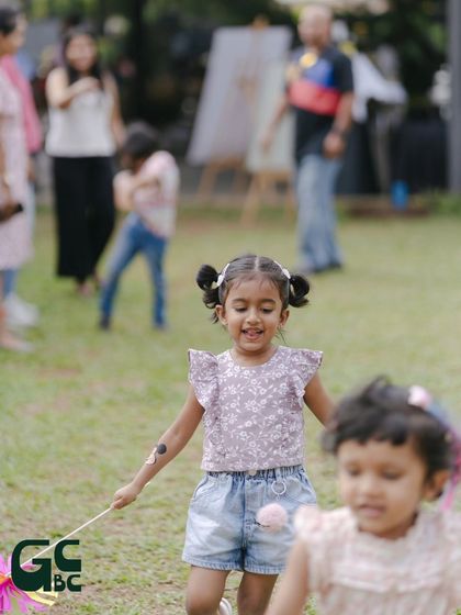Pure, carefree joy. I love seeing kids running and playing on the lawn with pinwheels. It’s what my open green space is for.