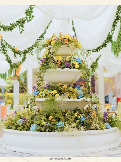 Vibrant Haldi & Mehendi Celebrations photo 84