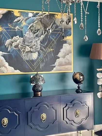 Shagufta - Commissioned Canvas Artwork Wildlife & Nature's Energy photo 6