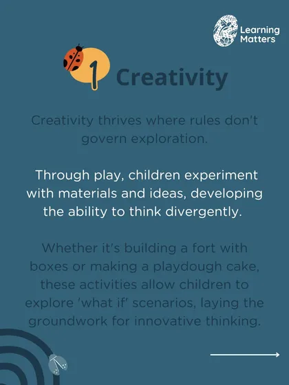 Play cultivates the essential "4 Cs" of 21st-century skills. This series explains how play builds Creativity, Critical Thinking, Communication, and Collaboration in young children.