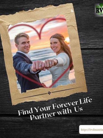 One connection can lead to endless possibilities. This image of a couple making a heart with their rings symbolizes the commitment I help you find.