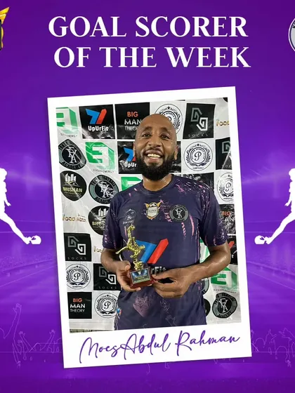 Moes Abdul Rahman, named Goal Scorer of the Week for his decisive goals.