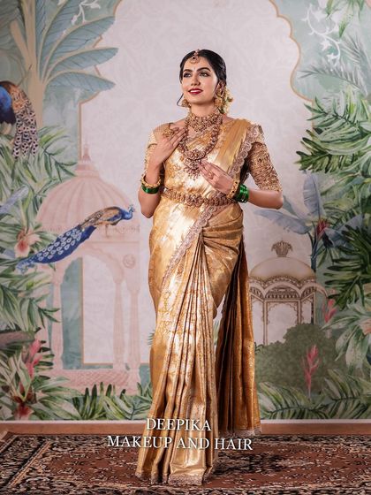 Deepika Makeup and Hair - Professional Makeup & Hair Academy My Signature: South Indian Bridal Artistry photo 3