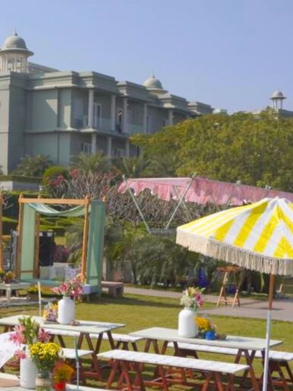 Colorful Beginnings: Haldi & Mehendi photo 19