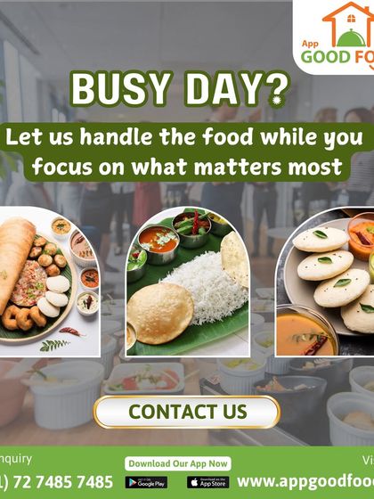 Busy day? Let us handle the food while you focus on what matters most. We offer a variety of meals to make your day easier.