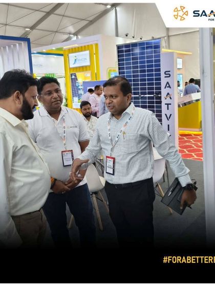 Our CEO, Mr. Prashant Mathur, engaging in an insightful discussion with partners at the UPEX 2025 expo in Lucknow.
