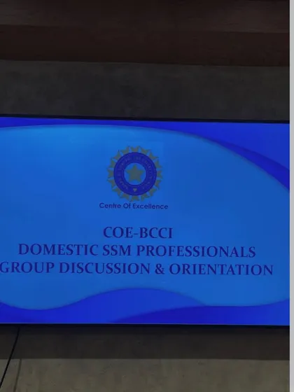 The BCCI Centre of Excellence. This is where the highest standards of cricket training in the country are set.