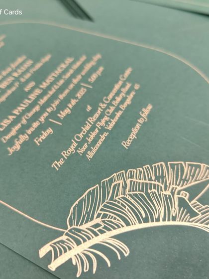 House Of Cards - Custom Wedding Invitations Modern & Minimalist Elegance photo 32