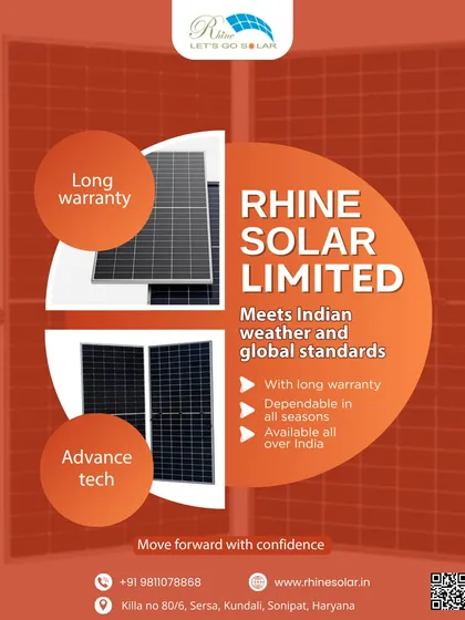 This panel meets Indian weather and global standards. It comes with a long warranty, is dependable in all seasons, and is available all over India, allowing you to move forward with confidence.
