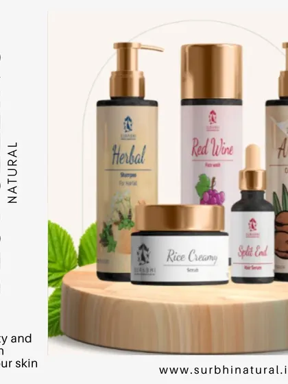 Here are some of our best-selling natural products for your beauty and health. This collection includes our Herbal Shampoo, Red Wine body wash, and Argan conditioner.