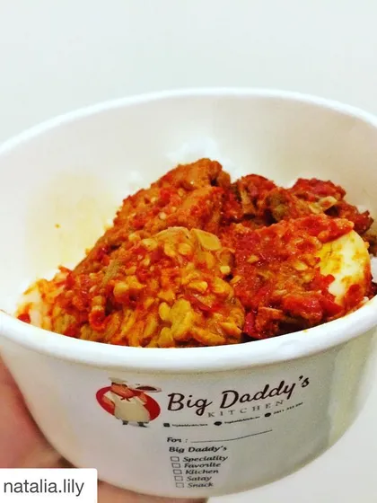 A simple shot of our spicy rice bowl, ready to be eaten. Thank you @natalia.lily for sharing this, we appreciate it so much!
