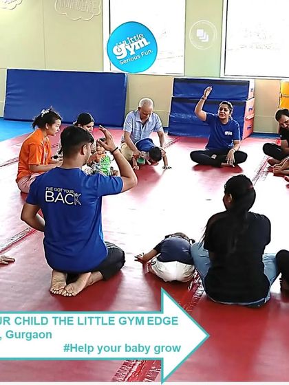 Circle time is where we build community. In our parent-child classes, everyone gets involved, creating a supportive environment for kids to learn social cues and have fun together.