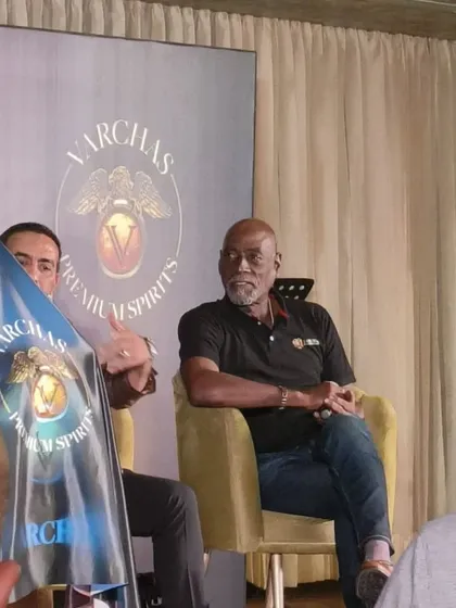 Moderating a panel and Q&A session with the legendary Sir Vivian Richards for the Varchas Premium Spirits launch. I truly enjoy facilitating these unscripted conversations, allowing for genuine stories and connections to emerge.