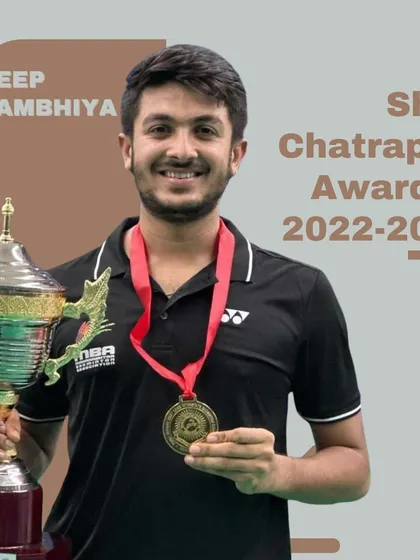 Celebrating our 15th Shiv Chatrapati Awardee, Deep Rambhiya. This prestigious award from the Maharashtra State government recognizes his outstanding achievements and continues our academy's tradition of excellence.