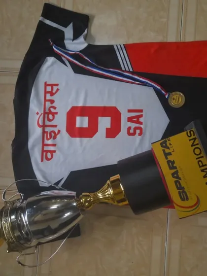 The Sparta Life Champions trophy, another testament to our players' dedication and skill.