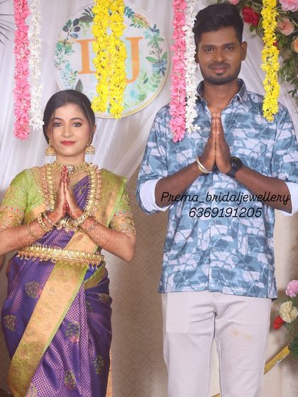 Prema - Bridal Jewellery Rental Happy Brides: Traditional Temple Jewellery photo 28