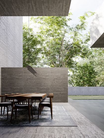 Sculptural Concrete Residences photo 19