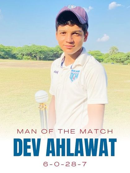 Dev Ahlawat's Man of the Match performance, taking an incredible 7 wickets in the final.