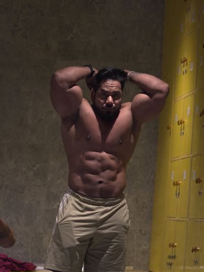 I failed more times than you tried. An abs and thigh pose.