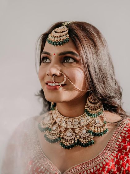 Timeless Red Lehenga Brides photo 26