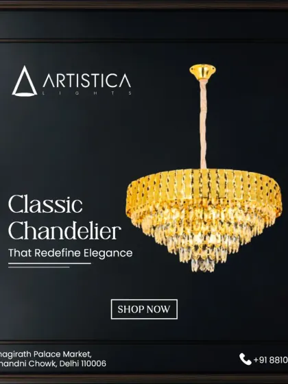 A classic tiered crystal chandelier with a golden finish, designed to redefine elegance. This piece is perfect for adding a touch of traditional luxury and brilliant light to a formal dining room or entryway.