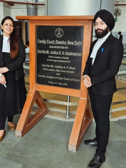 Another view from the Dwarka Family Court. It is important for clients to know that we have experience navigating the legal landscape in multiple locations.