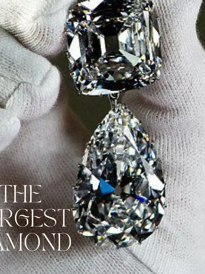 This image shows two of the largest stones cut from the Cullinan diamond. The sheer size and brilliance of these gems are a testament to the incredible treasures our Earth can create.