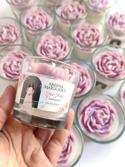 Candles with a K - White-Label Candle Manufacturing Religious & Spiritual Occasions photo 16