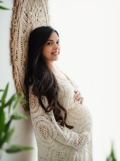 A simple and beautiful portrait using natural window light and a textured lace gown. I'll show you how to find the best light in any location.