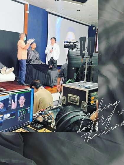 A behind-the-scenes look at me teaching doctors in Thailand the fine art of combining fillers and threads for facial rejuvenation.