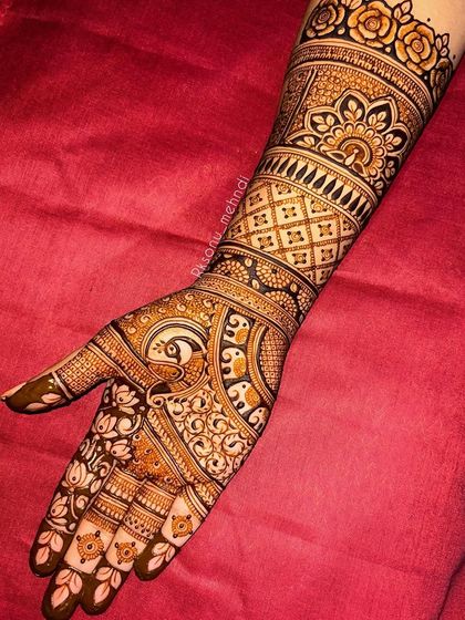 Sonu - Bridal & Wedding Mehndi Intricate Bridal Designs photo 36