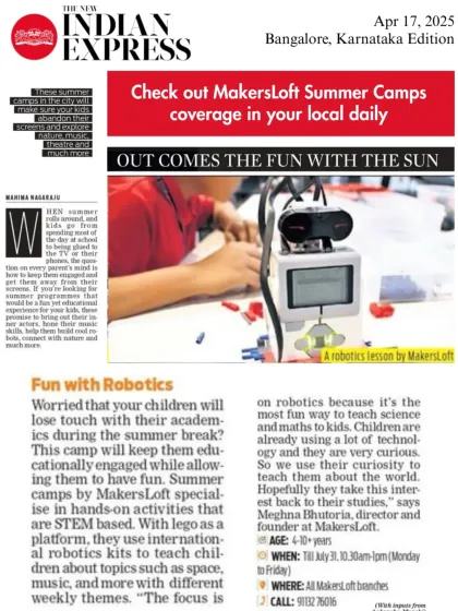 MakersLoft - Holiday Camps Hear From Our Community photo 4