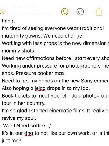 More "traffic thoughts," sharing my ideas on new shoot styles, the need for affirmations, and the constant pressure photographers face.