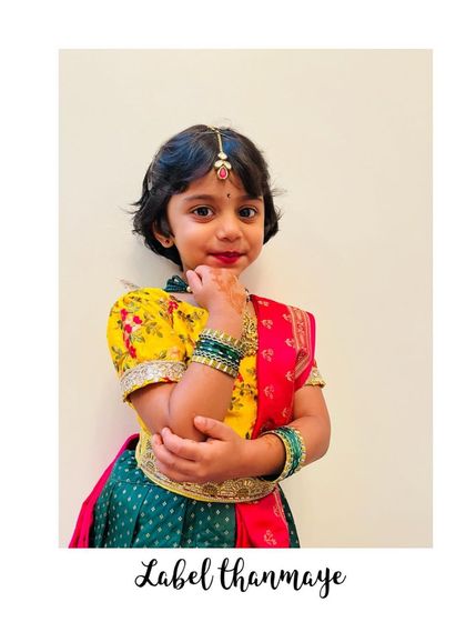 Label Thanmaye - Custom Designer Wear for Women & Kids Kids' Traditional Wear photo 6